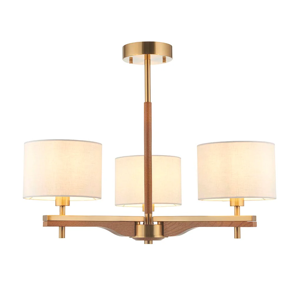 Keath 3lt Semi-Flush Light - Image 7