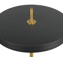 Keaton Floor Lamp- Grey/ Black Gold Finishes - Image 7