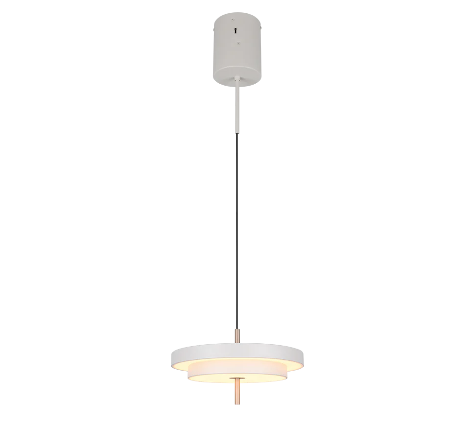 Keaton Pendant Light - Warm Grey/ Black Gold Finishes - Image 4