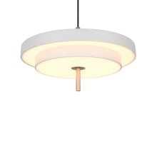 Keaton Pendant Light - Warm Grey/ Black Gold Finishes - Image 6