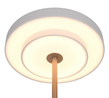 Keaton Table Lamp- Grey/ Black Gold Finishes - Image 3