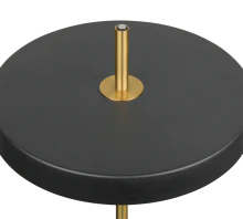 Keaton Table Lamp- Grey/ Black Gold Finishes - Image 6
