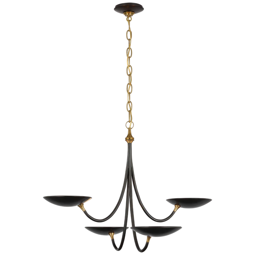 Keira Chandelier- Bronze/ Brass Finishes