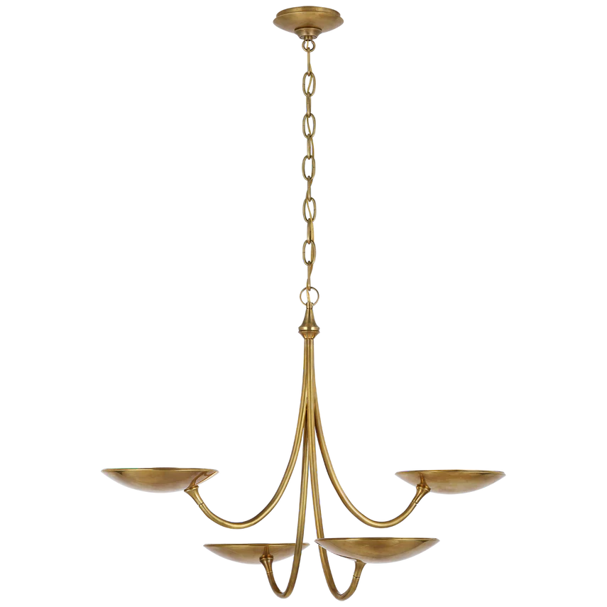 Keira Chandelier- Bronze/ Brass Finishes - Image 2