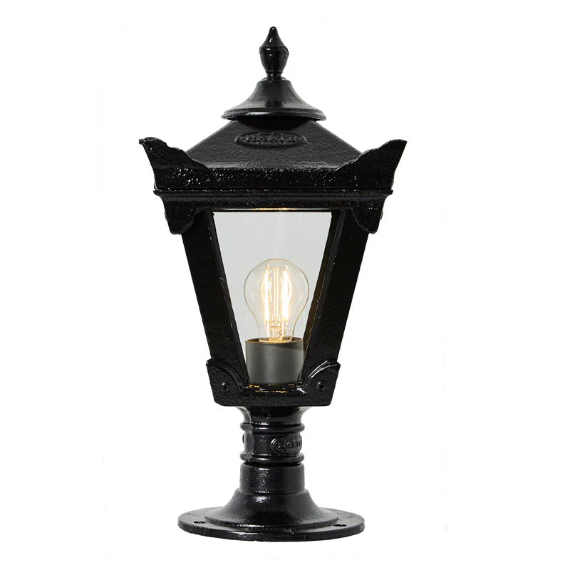 Kellor 1Lt Flat Pier Lamp - Cast Iron - Image 10
