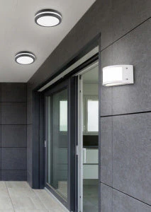Kendal Anthracite Outdoor LED Wall Light - Image 2