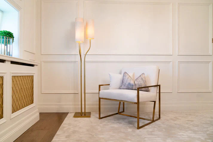 Kendal Floor Lamp Gold - Finish - Image 4