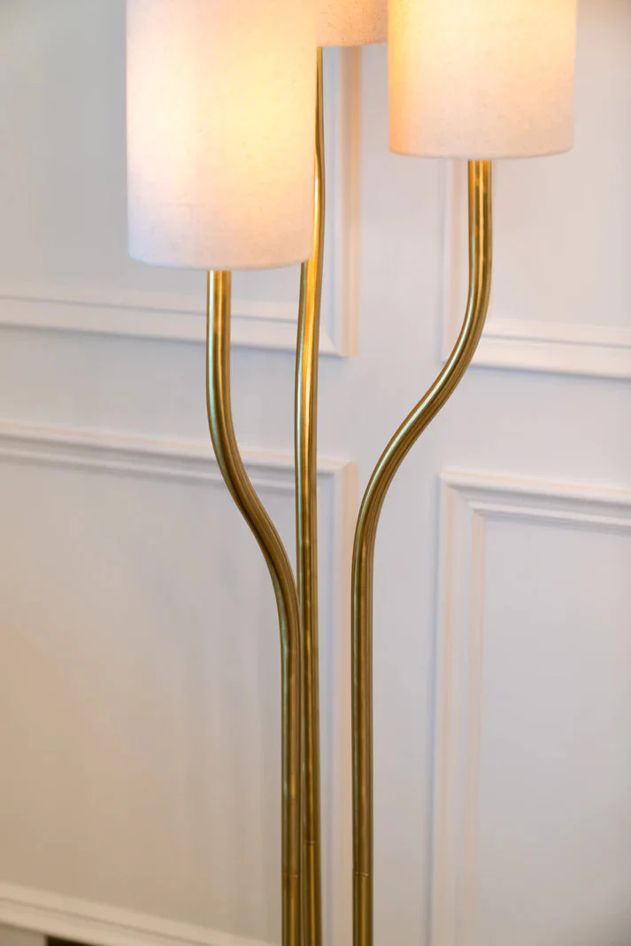 Kendal Floor Lamp Gold - Finish - Image 6