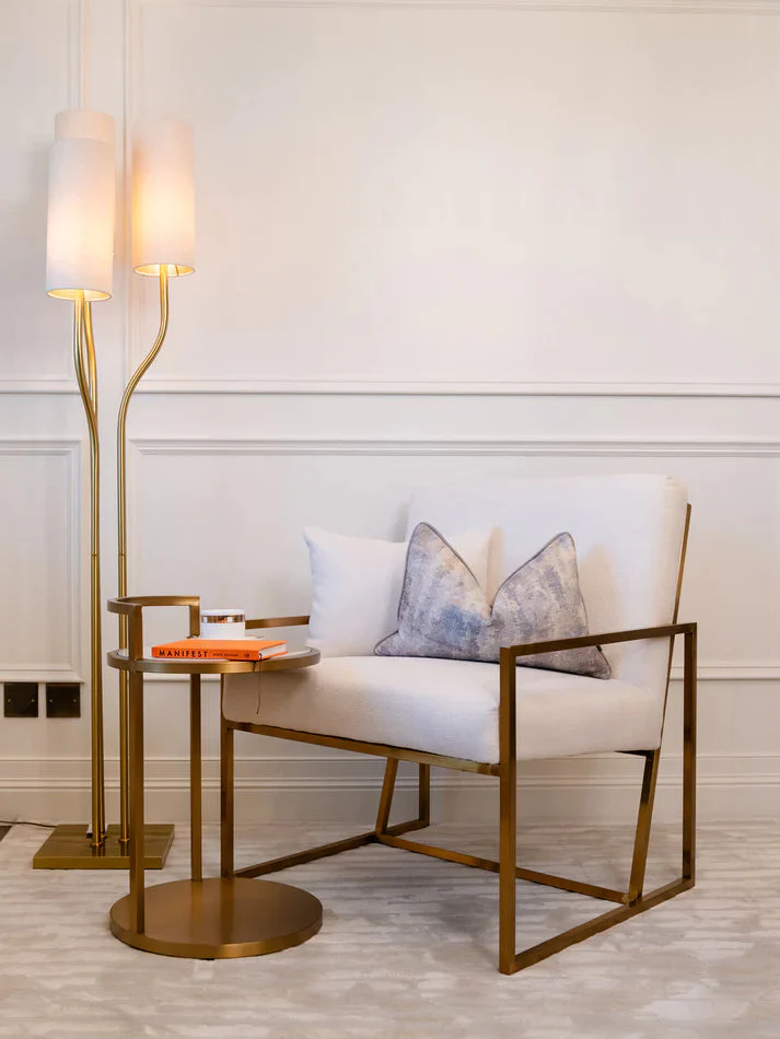 Kendal Floor Lamp Gold - Finish - Image 7