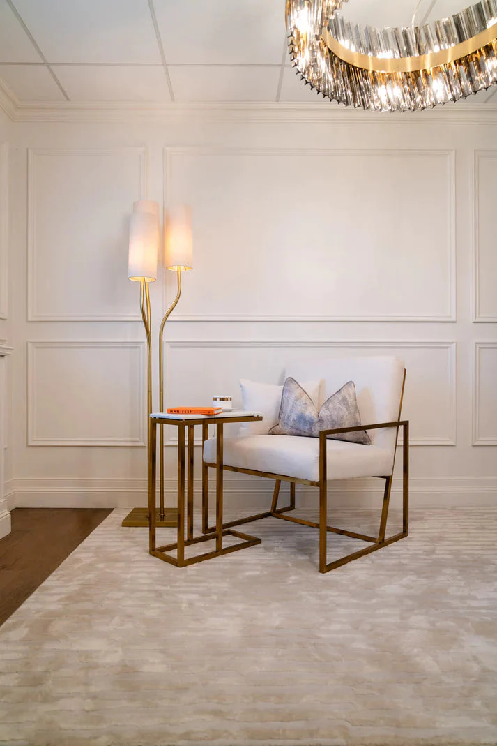 Kendal Floor Lamp Gold - Finish - Image 8