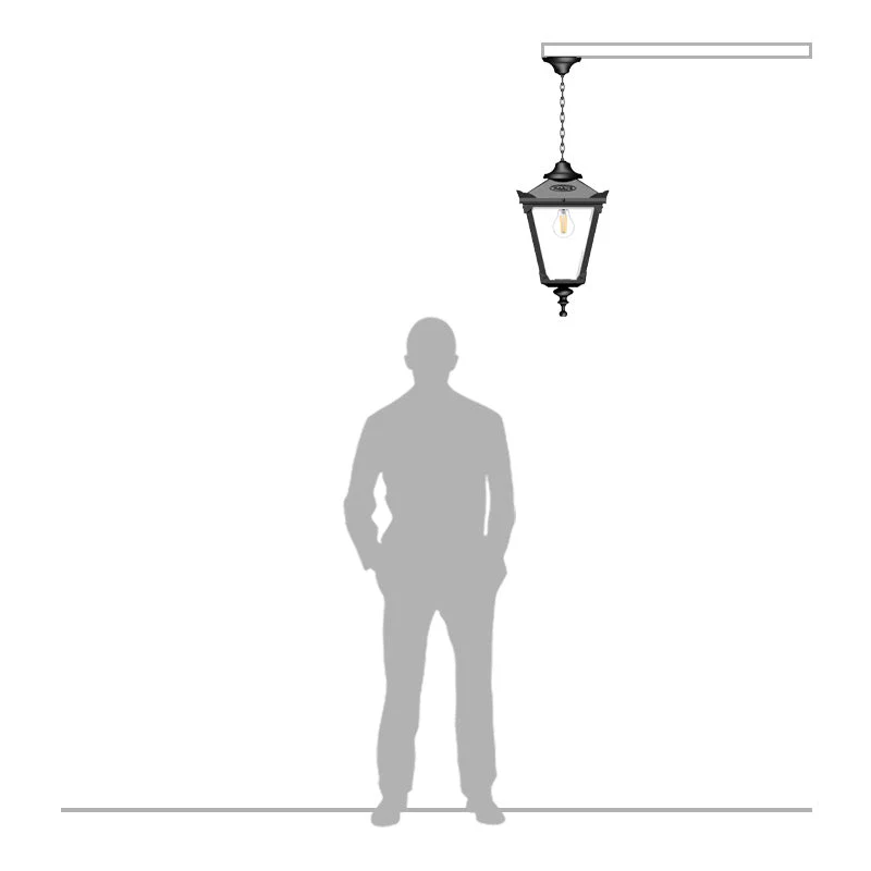 Kennington Outdoor Lantern - Cast Iron - Image 9