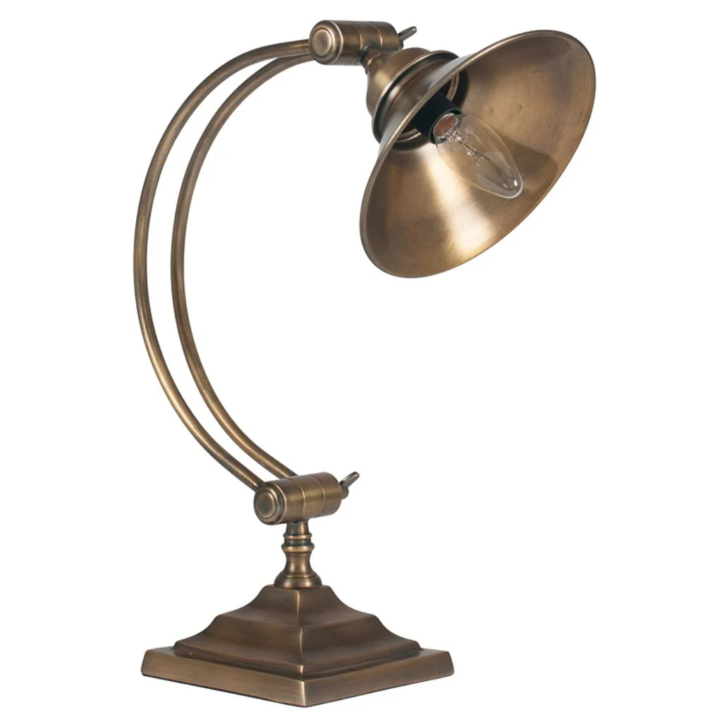 Kington Task Table Lamp - Brass/Nickel - Image 2