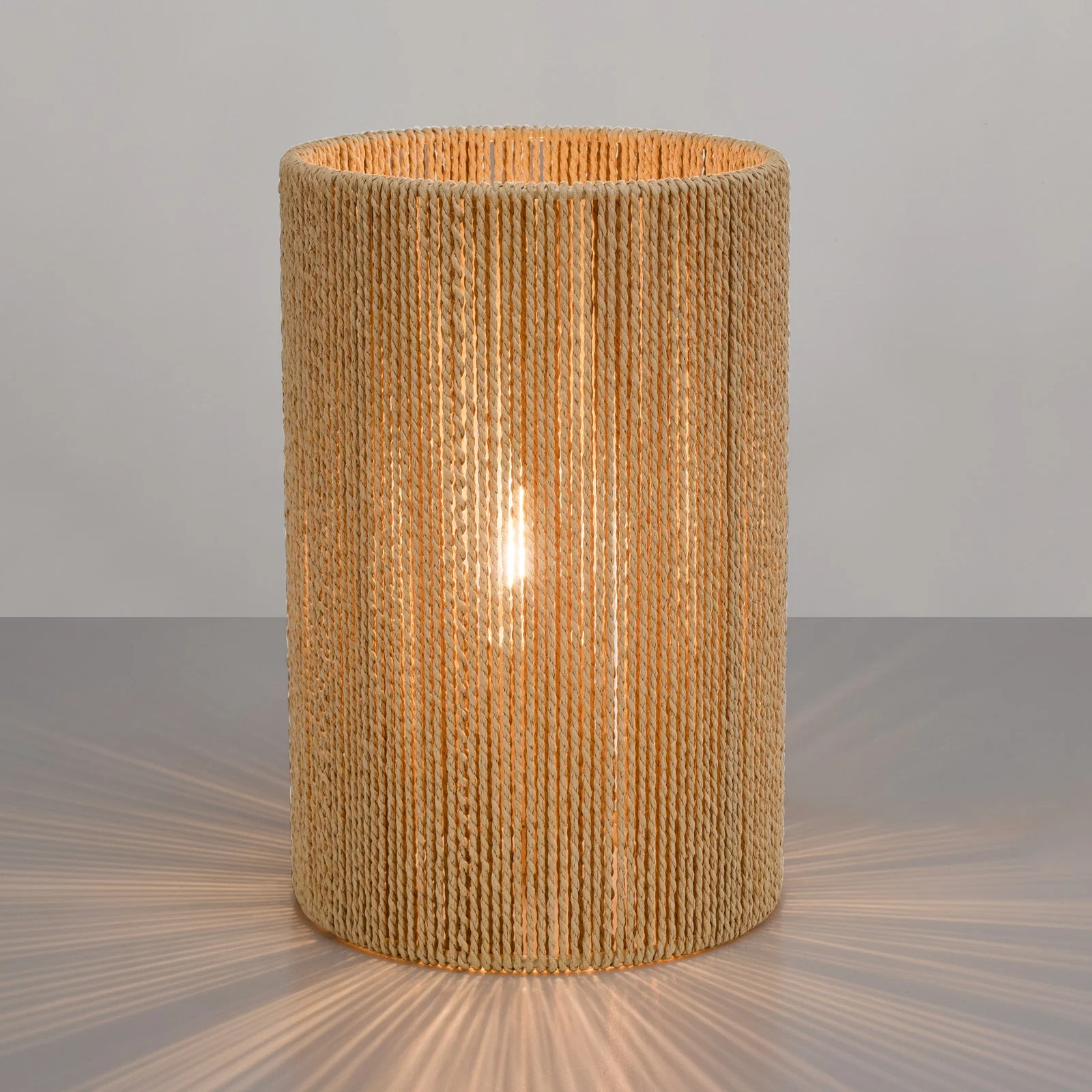 Keona Table Lamp Natural String Shade E27 - Image 5