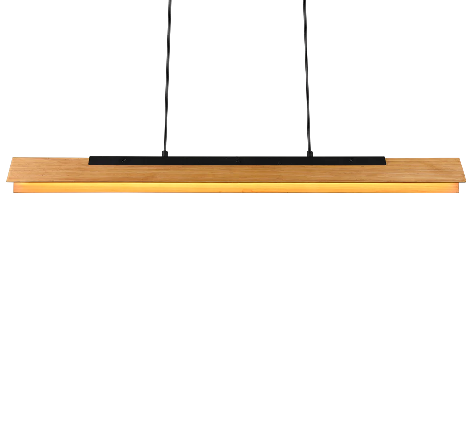 Kerala LED Linear Pendant - Matt Black - Image 5