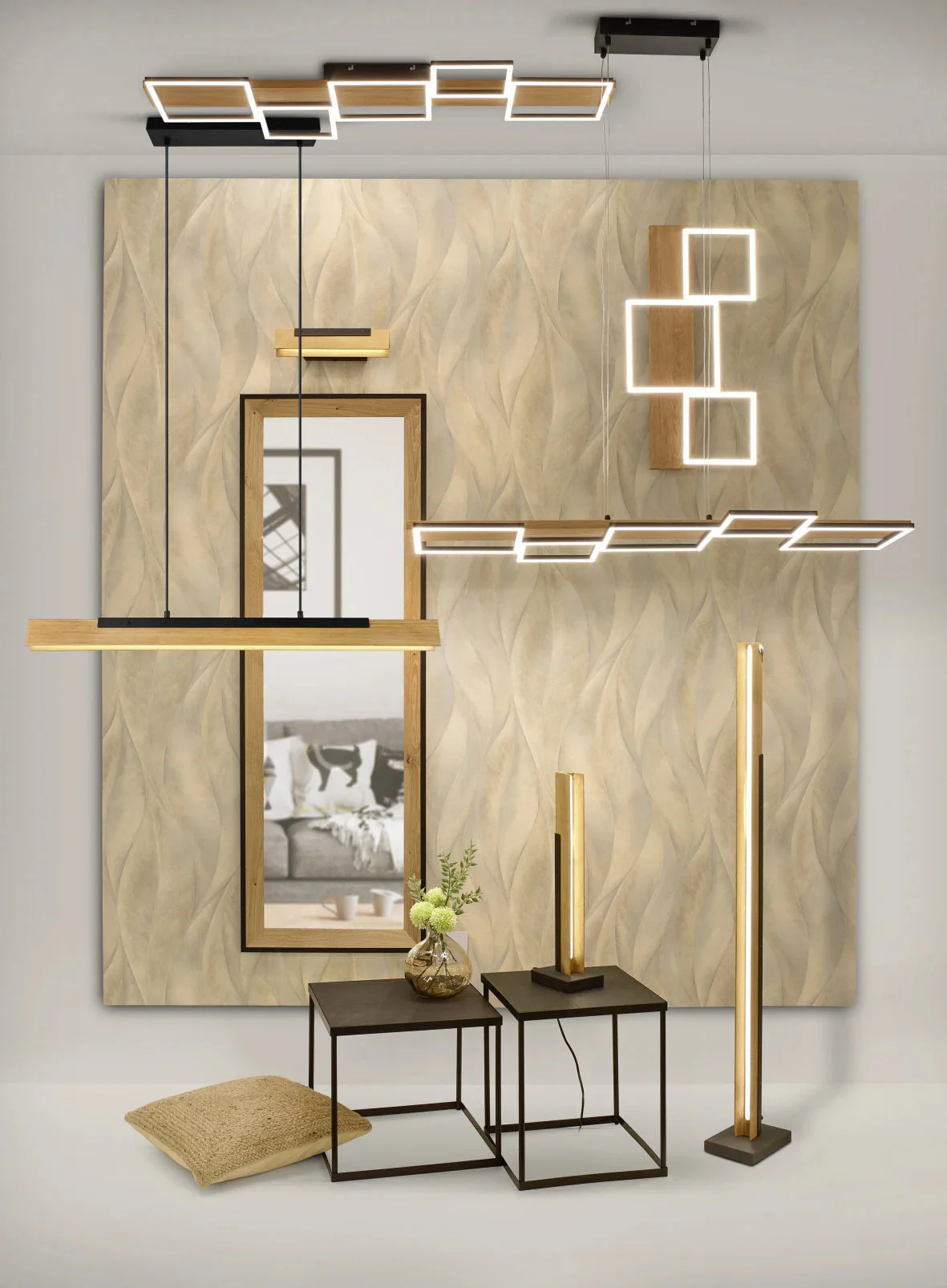 Kerala Modern LED Floor Lamp - Image 3