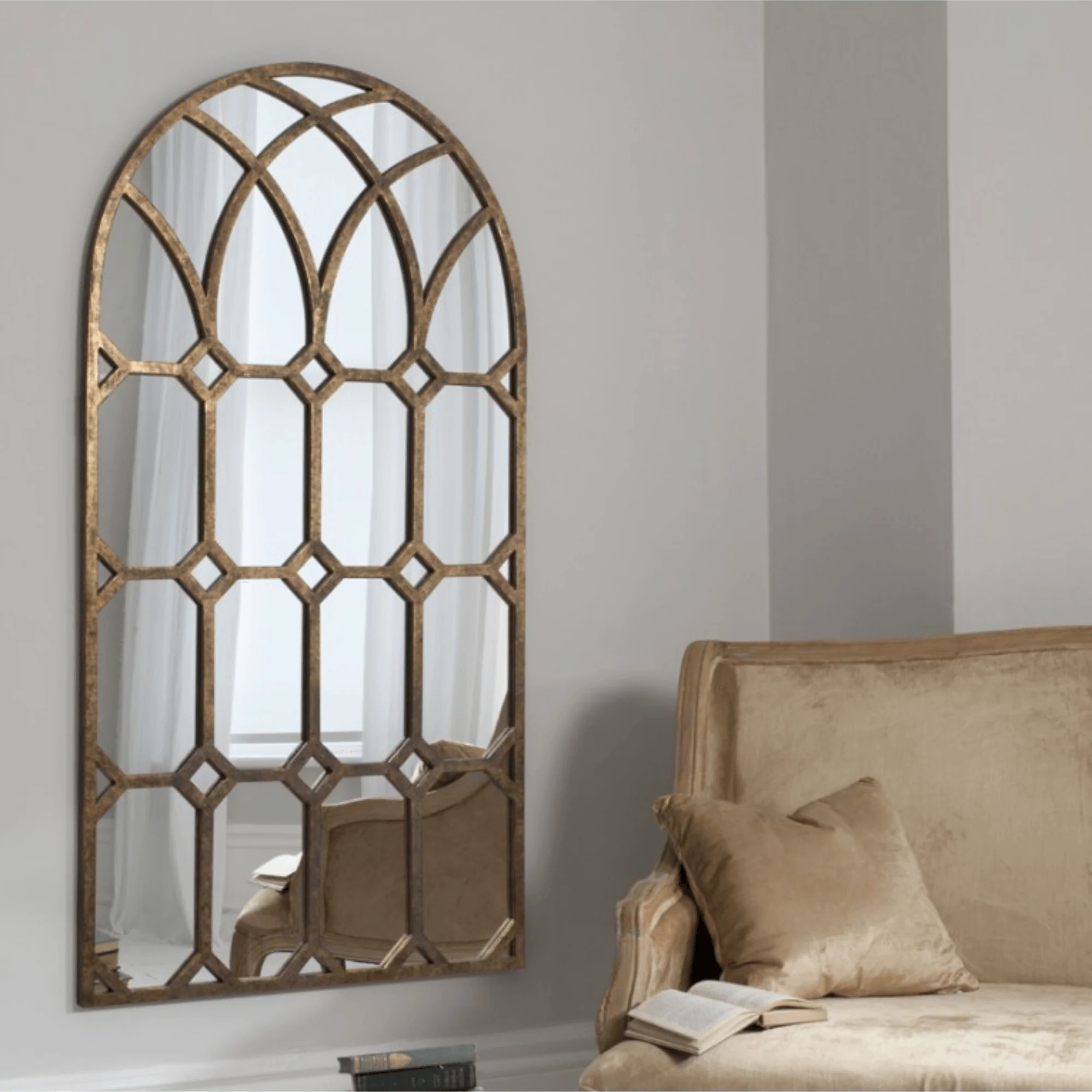 Khadra Mirror W80 x H150cm - Image 2