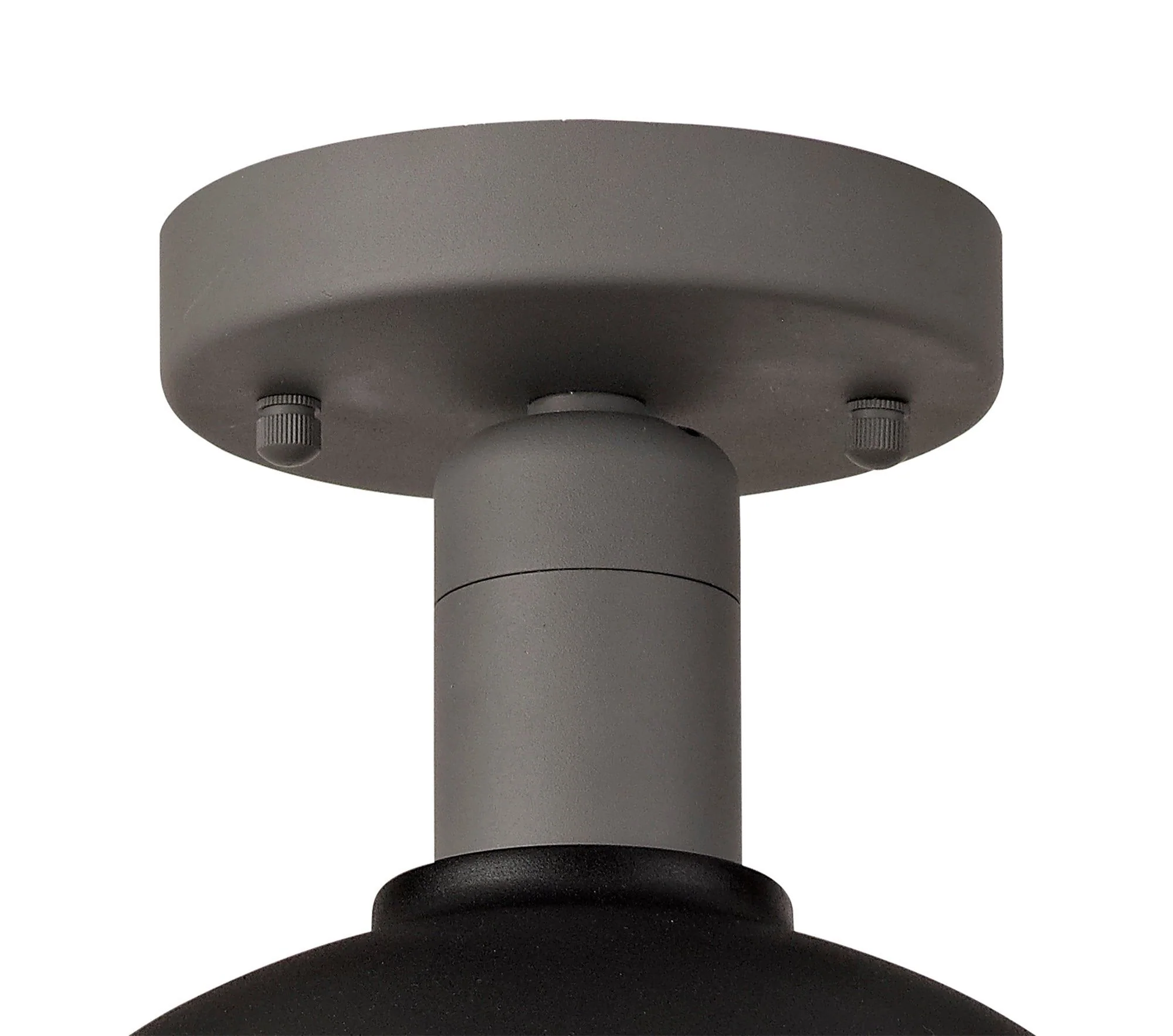 Kiacrenan Ceiling, 1 Light E27, IP65, Matt Black/Grey, 2yrs Warranty - Image 6