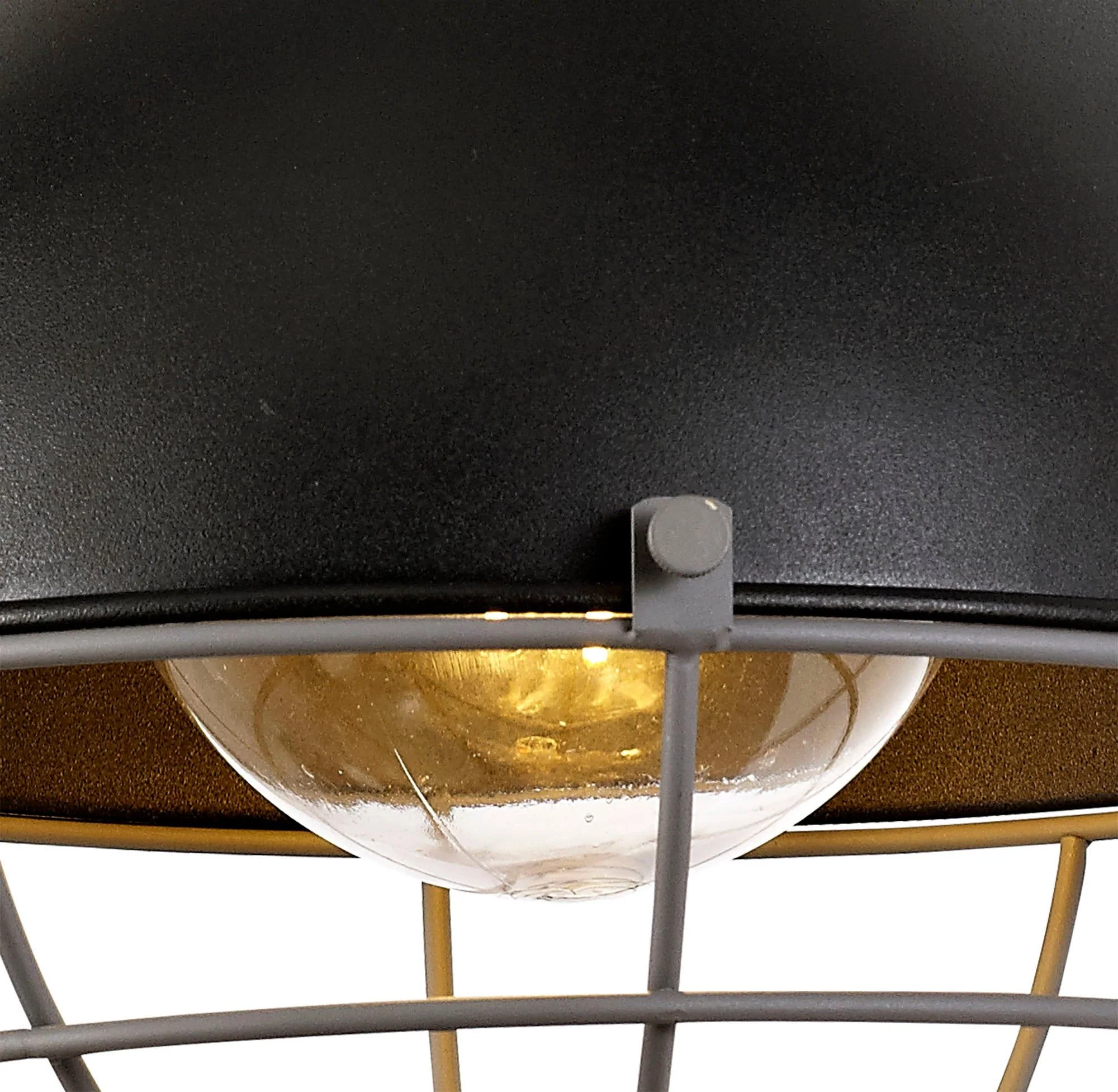 Kiacrenan Wall Lamp, 1 Light E27, IP65, Matt Black/Grey, 2yrs Warranty - Image 5