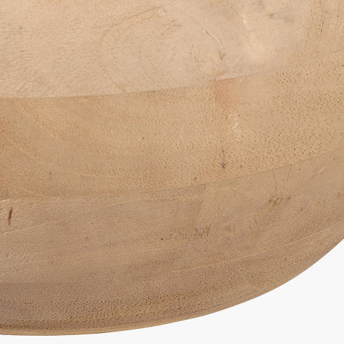 Kiah Table Lamp Base Mango Wood- Brown/ Natural Finish - Image 9