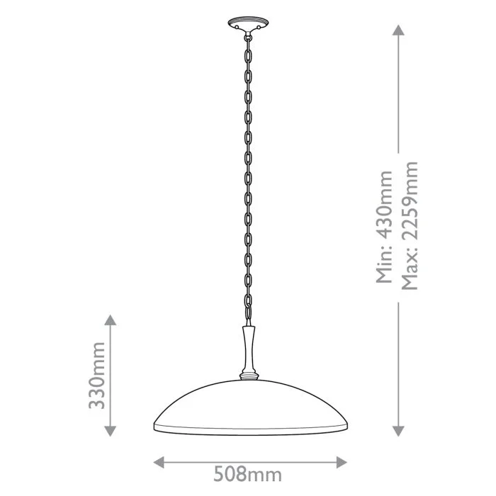 Kichler Delarosa 1 lt Ceiling Pendant - Black & White - Image 10