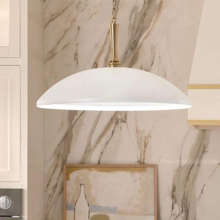 Kichler Delarosa 1 lt Ceiling Pendant - Black & White - Image 15