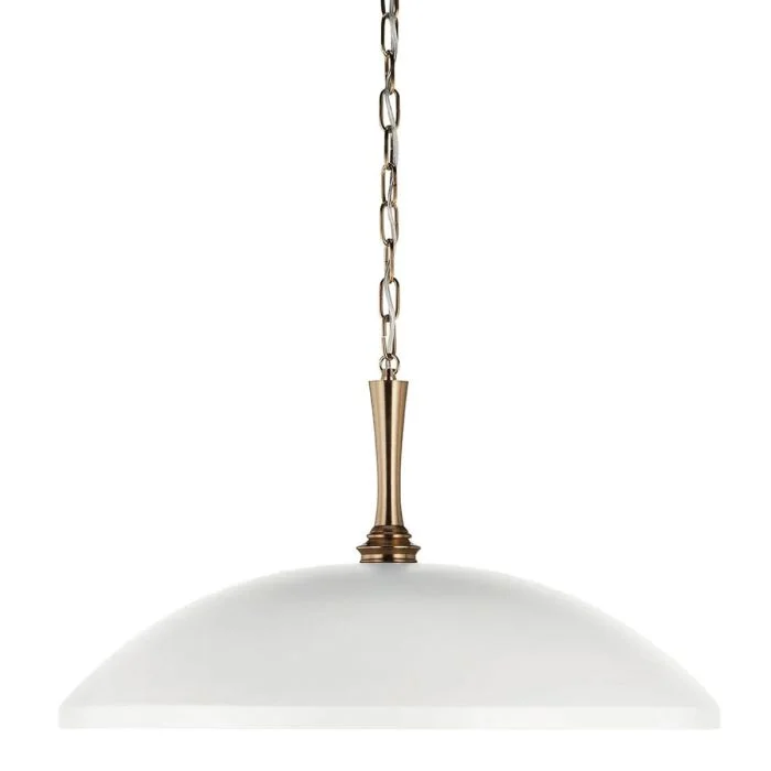 Kichler Delarosa 1 lt Ceiling Pendant - Black & White - Image 2
