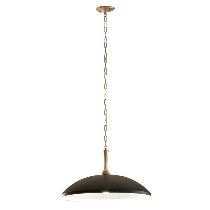 Kichler Delarosa 1 lt Ceiling Pendant - Black & White - Image 4