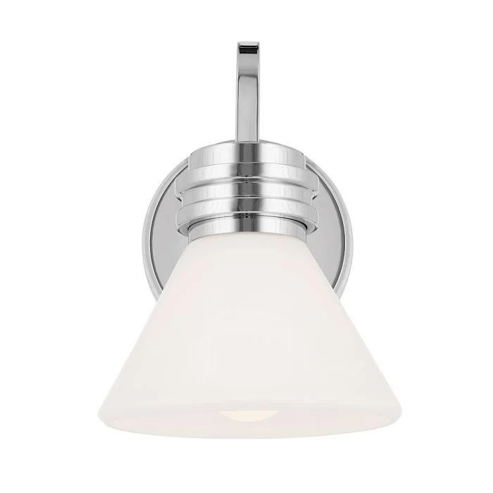 Kichler Farum 1 lt Wall Light IP44- Champagne Bronze/ Polished Chrome/ Black - Image 10