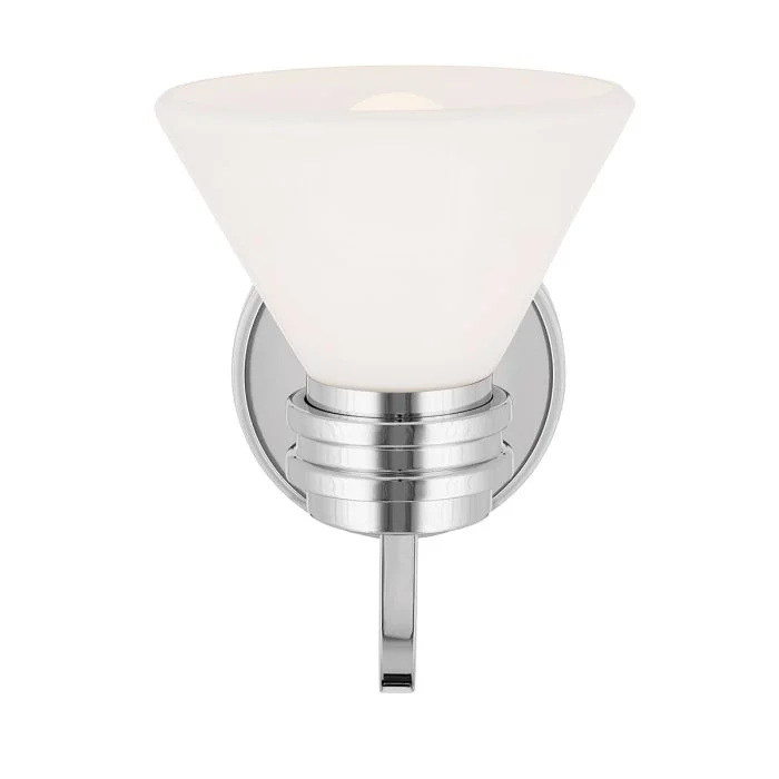 Kichler Farum 1 lt Wall Light IP44- Champagne Bronze/ Polished Chrome/ Black - Image 11