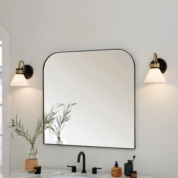 Kichler Farum 1 lt Wall Light IP44- Champagne Bronze/ Polished Chrome/ Black - Image 7