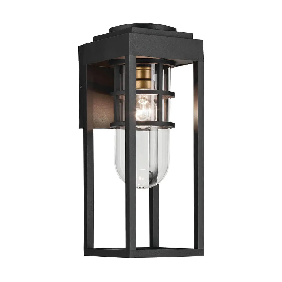 Kichler Hone Coastal 1 lt Wall Lantern - Textured Black  IP44 E27 - Image 9
