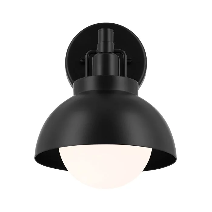 Kichler Niva 1 lt Convertible Wall Light - Black/ Champagne Bronze - Image 4