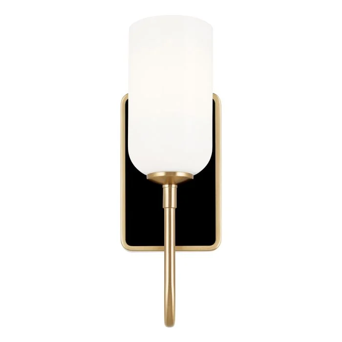 Kichler Solia 1 lt Wall Light IP44- Champagne Bronze/ Brushed Nickel - Image 8