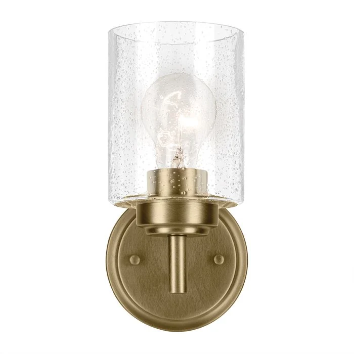 Kichler Winslow 1 lt Wall Light - Natural Brass - Image 2