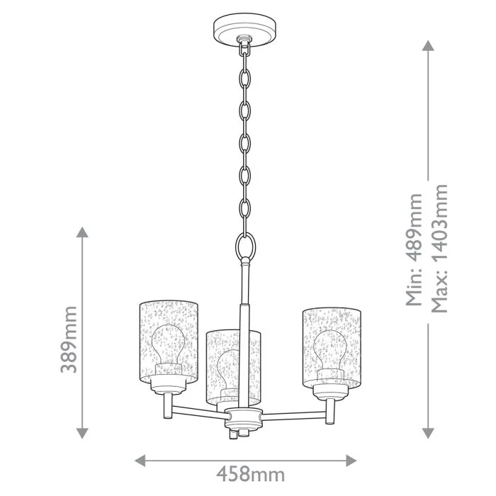 Kichler Winslow 3/5/6 lt Chandelier - Natural Brass - Image 6