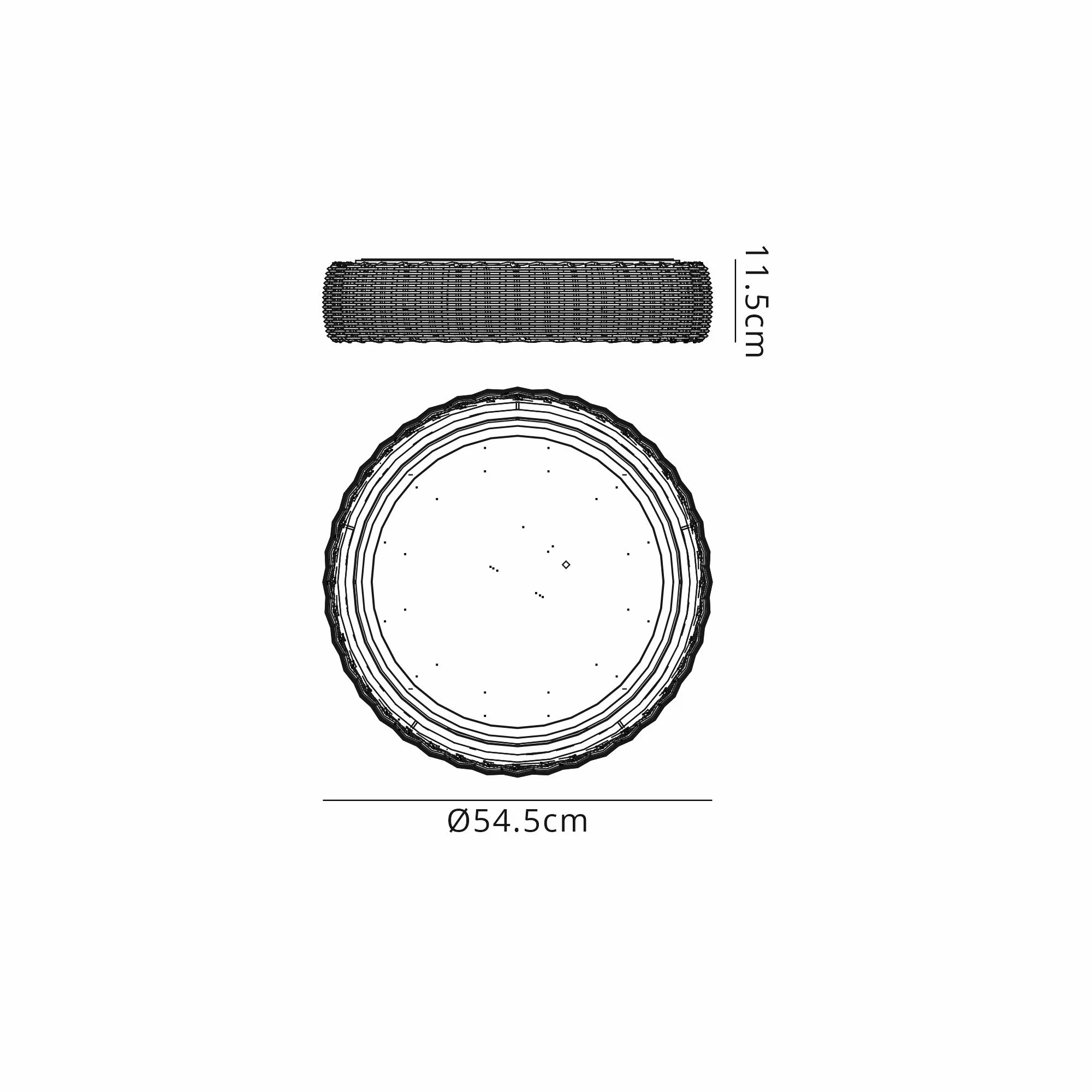 Kilimanjaro LED Ceiling Light - Image 8
