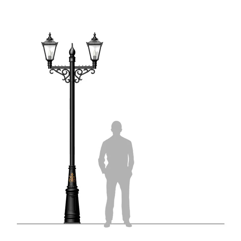 Killarney 2/3Lt Lamp Pole - Cast Iron - Image 15