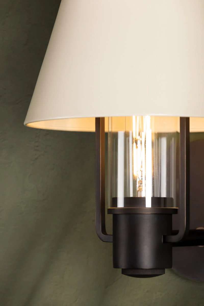Kindle 1Lt Wall Sconce - Bronze/Brass - Image 4