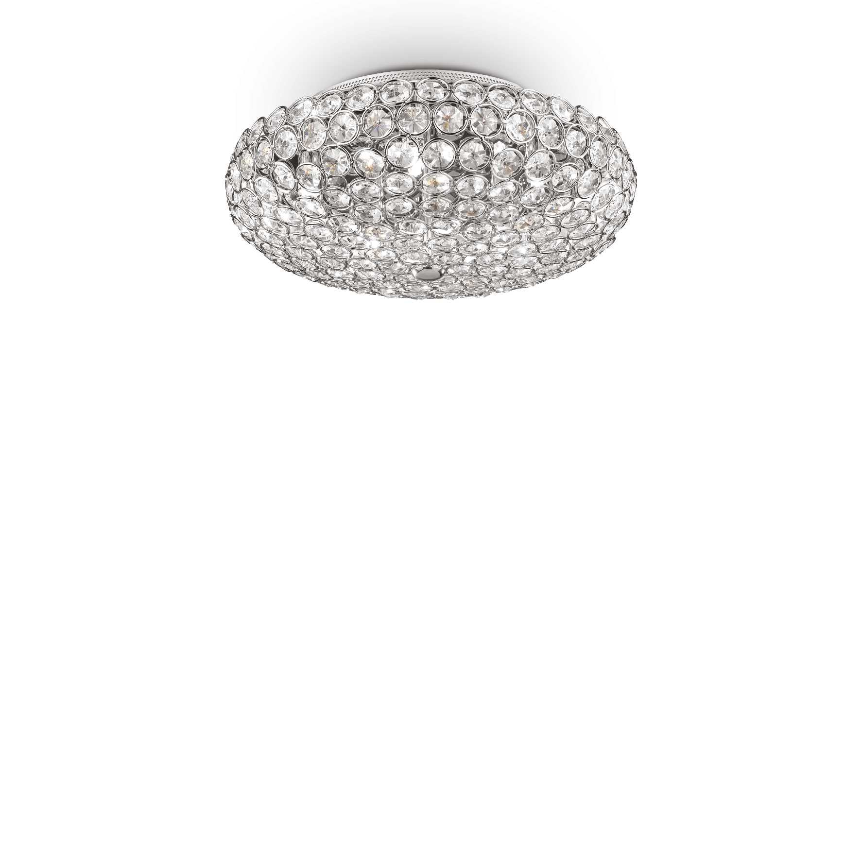 King Flush Light 3/5/9Lt  - Chrome/Gold Finish - Image 3