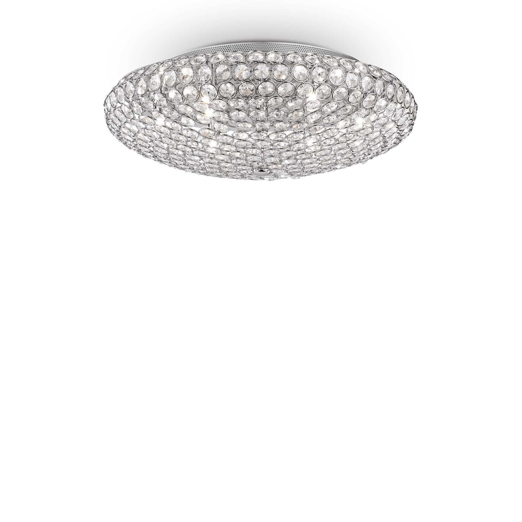King Flush Light 3/5/9Lt  - Chrome/Gold Finish - Image 5