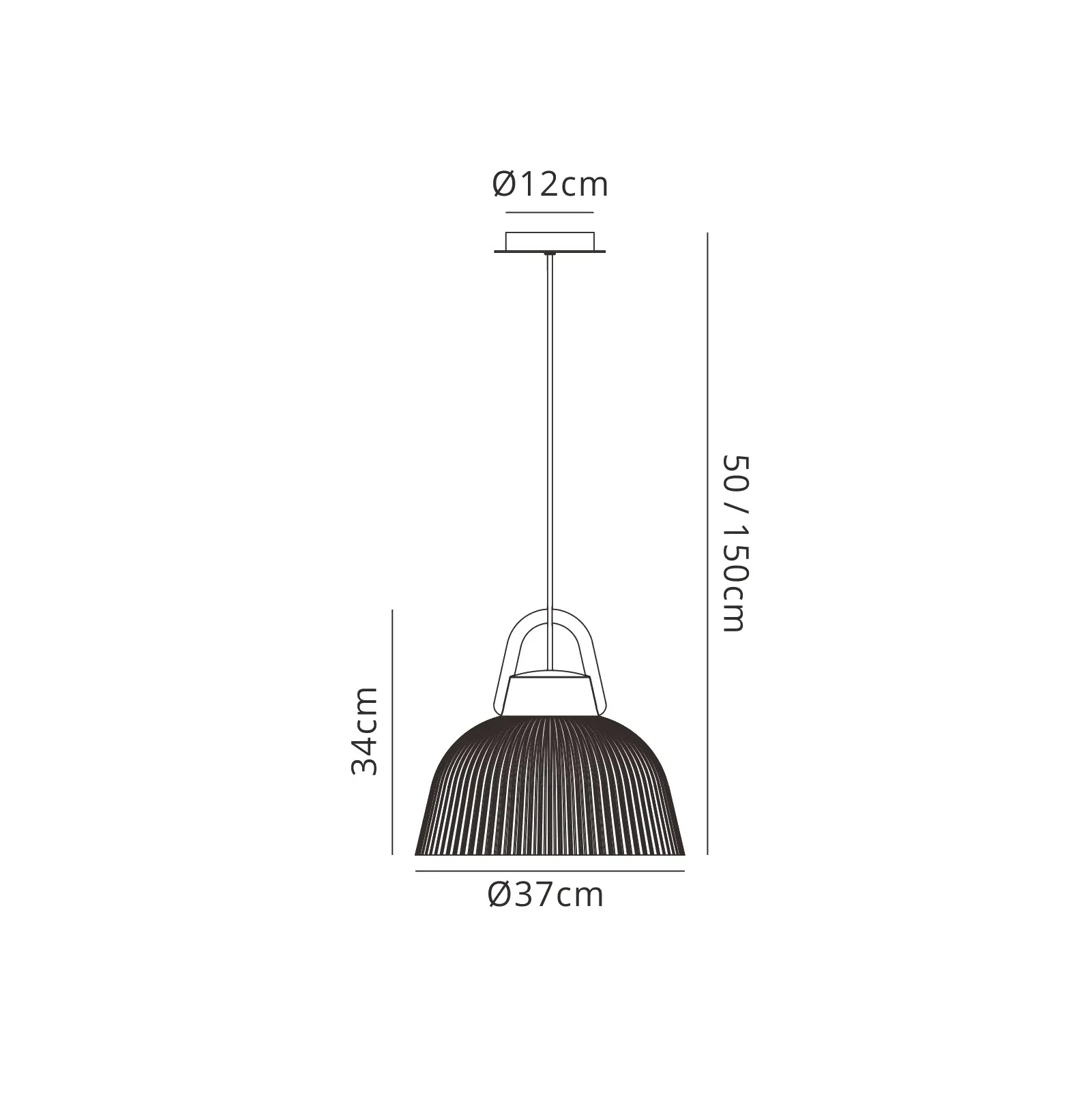 Kinke Outdoor Pendant- Bowl/ Dome Finishes - Image 7