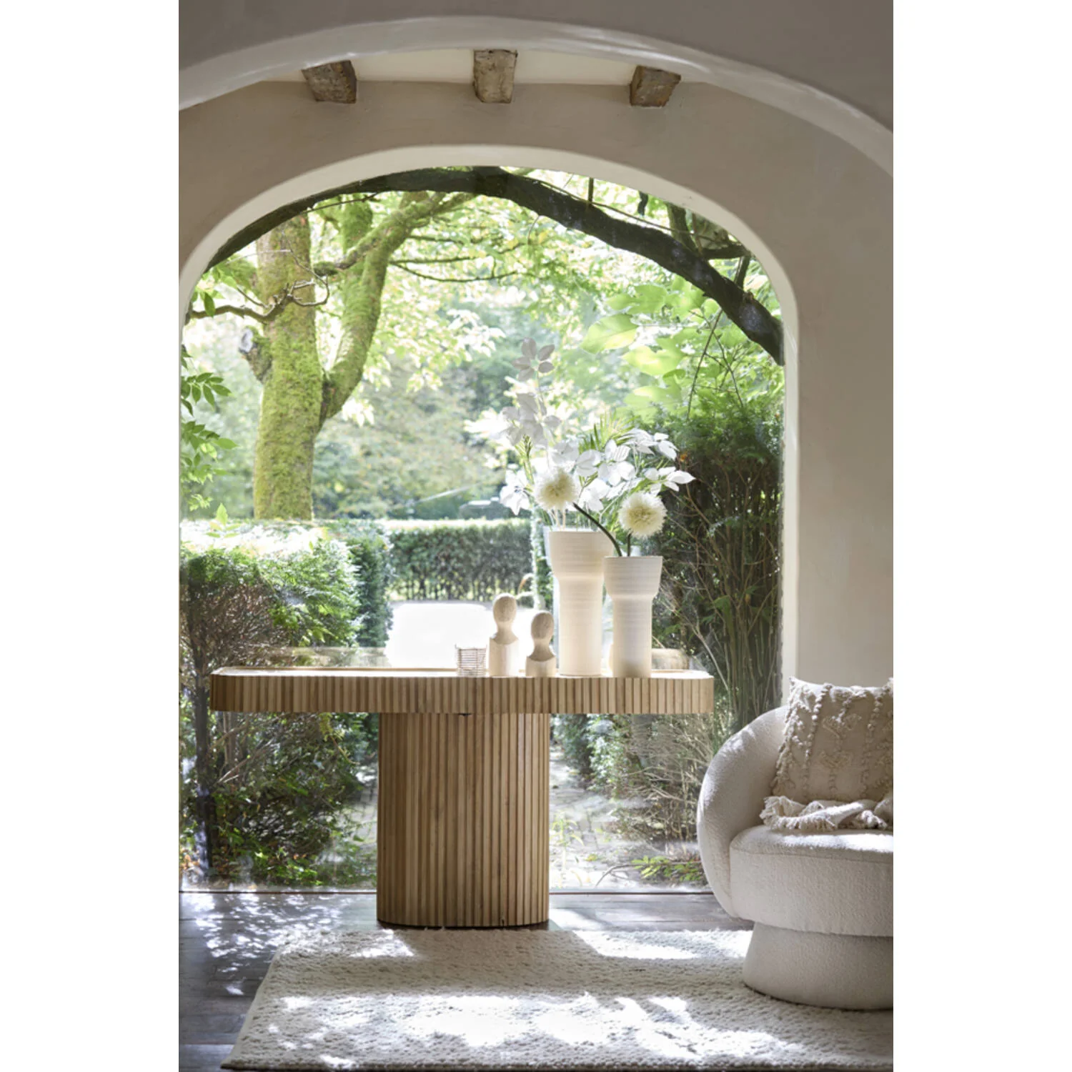 Kioto Console Table - Mango Wood - Image 2