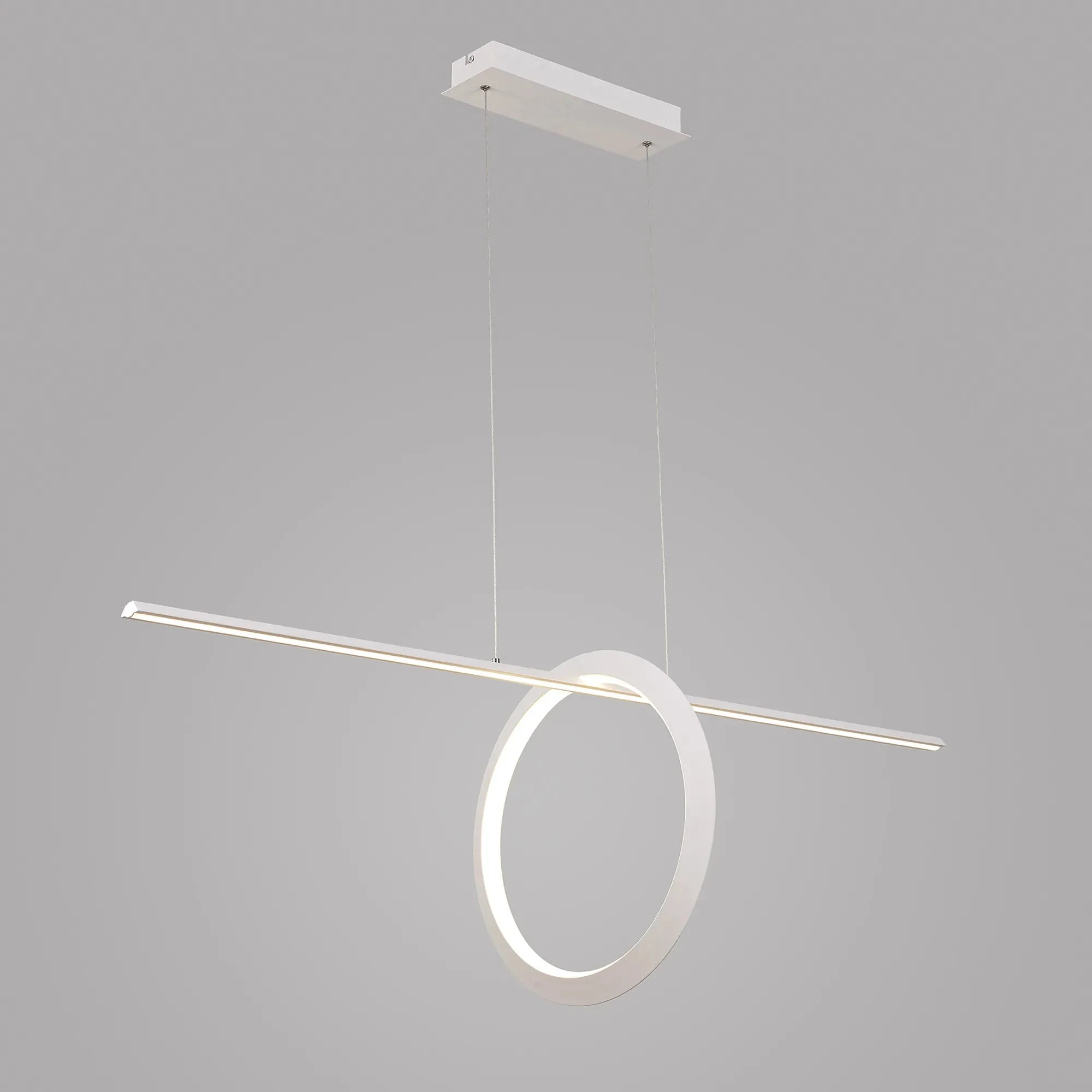 Kitesurf Loop Under LED Pendant - Black/White - Image 4