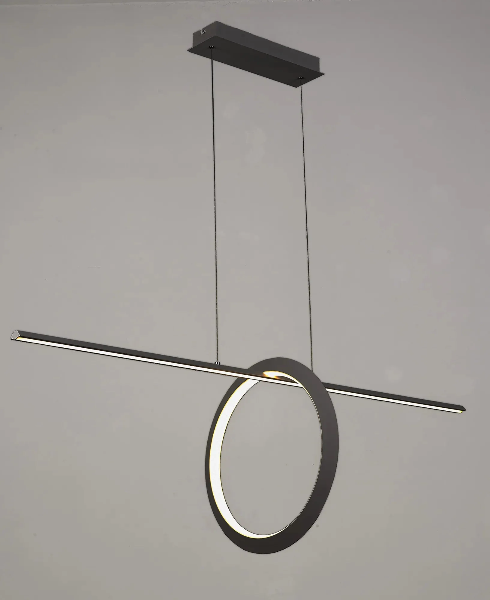 Kitesurf Loop Under LED Pendant - Black/White - Image 5