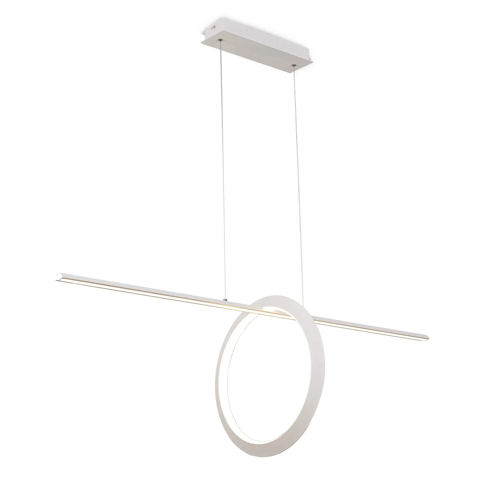Kitesurf Loop Under LED Pendant - Black/White - Image 6