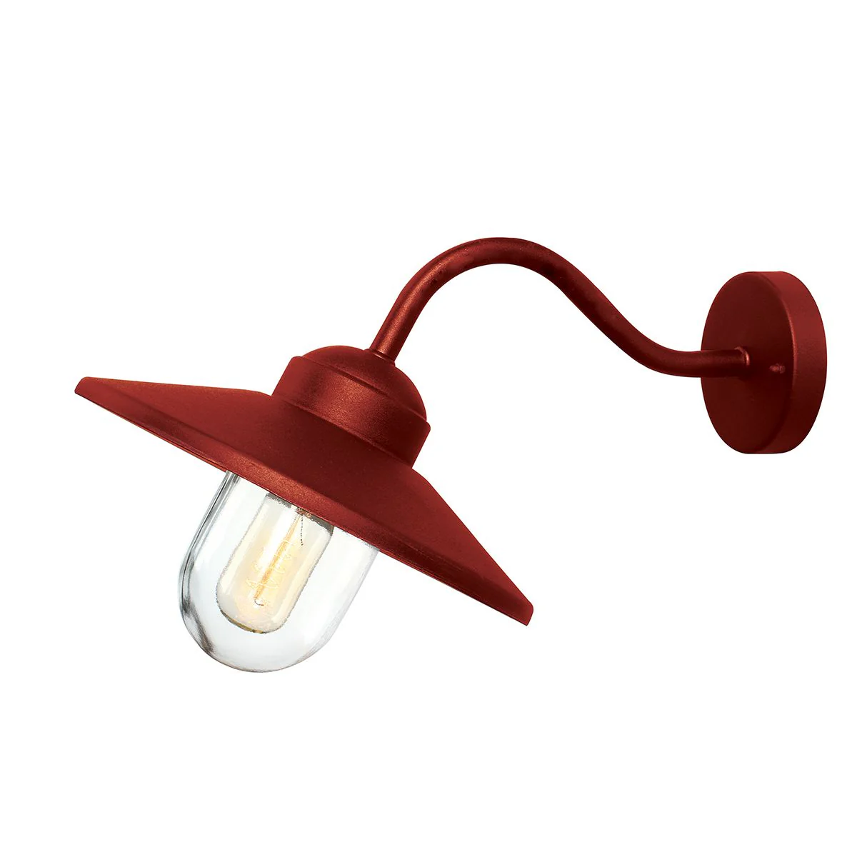 Klampenborg 1 lt Outdoor Wall Lantern IP44 - Image 3