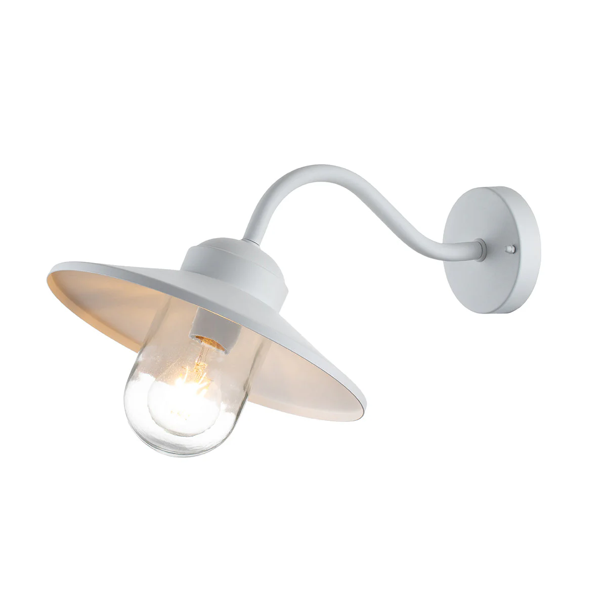 Klampenborg 1 lt Outdoor Wall Lantern IP44 - Image 4