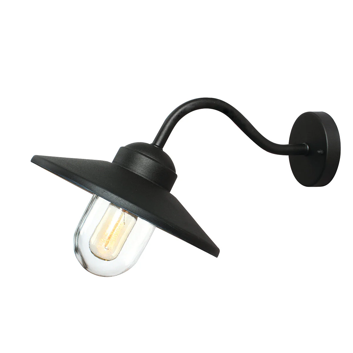 Klampenborg 1 lt Outdoor Wall Lantern IP44 - Image 5