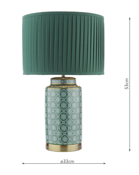 Knipton Table Lamp - Various Finishes With Shade - Image 11