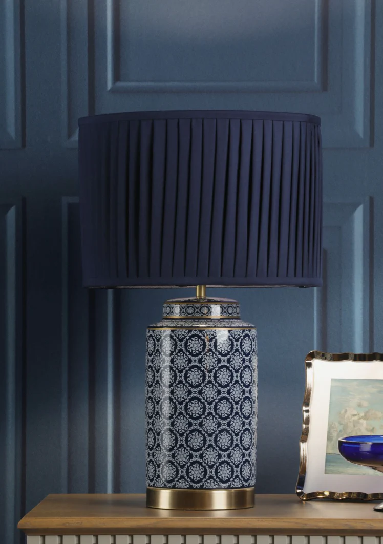 Knipton Table Lamp - Various Finishes With Shade - Image 5